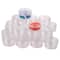 The Beadsmith® 9.5'' x 6.5'' x 1'' Clear Storage Box with Jars